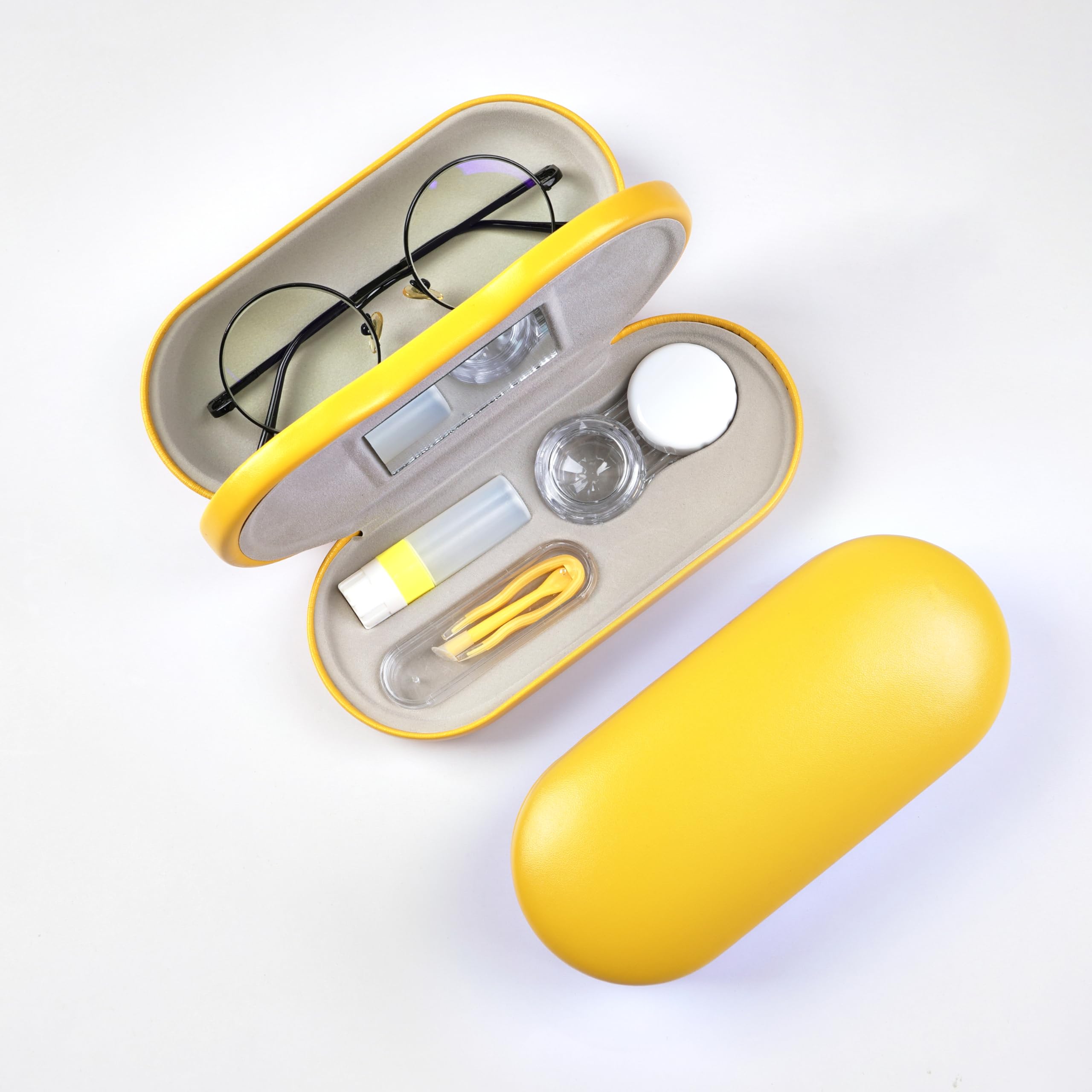 Eye Lens Case Snapklik.com : Eyeglass Case Double Sided Travel Size Cute Portable ...