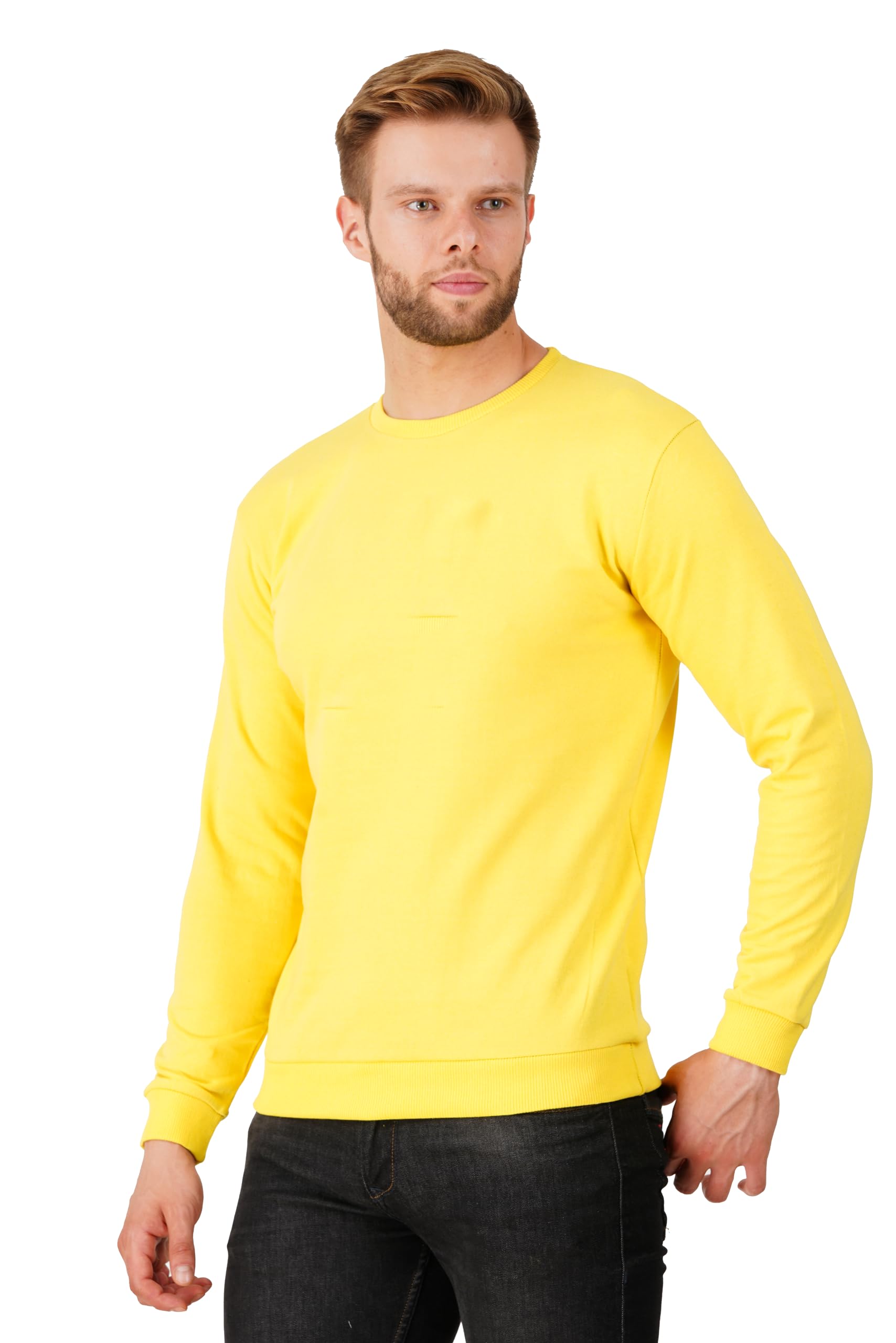 JUGULAR Full Sleeve Solid Men Cotton Round Neck Sweatshirt-picture-24