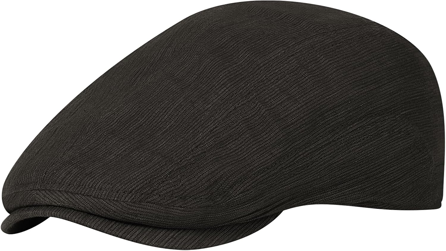POUDAY Flat Caps for Men Newsboy Cap Linen Mens Hats Breathable Golf Hat Lightweight Cooling for Summer