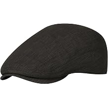 Flat Caps for Men Newsboy Cap Linen Mens Hats Breathable Golf Hat Lightweight Cooling for Summer