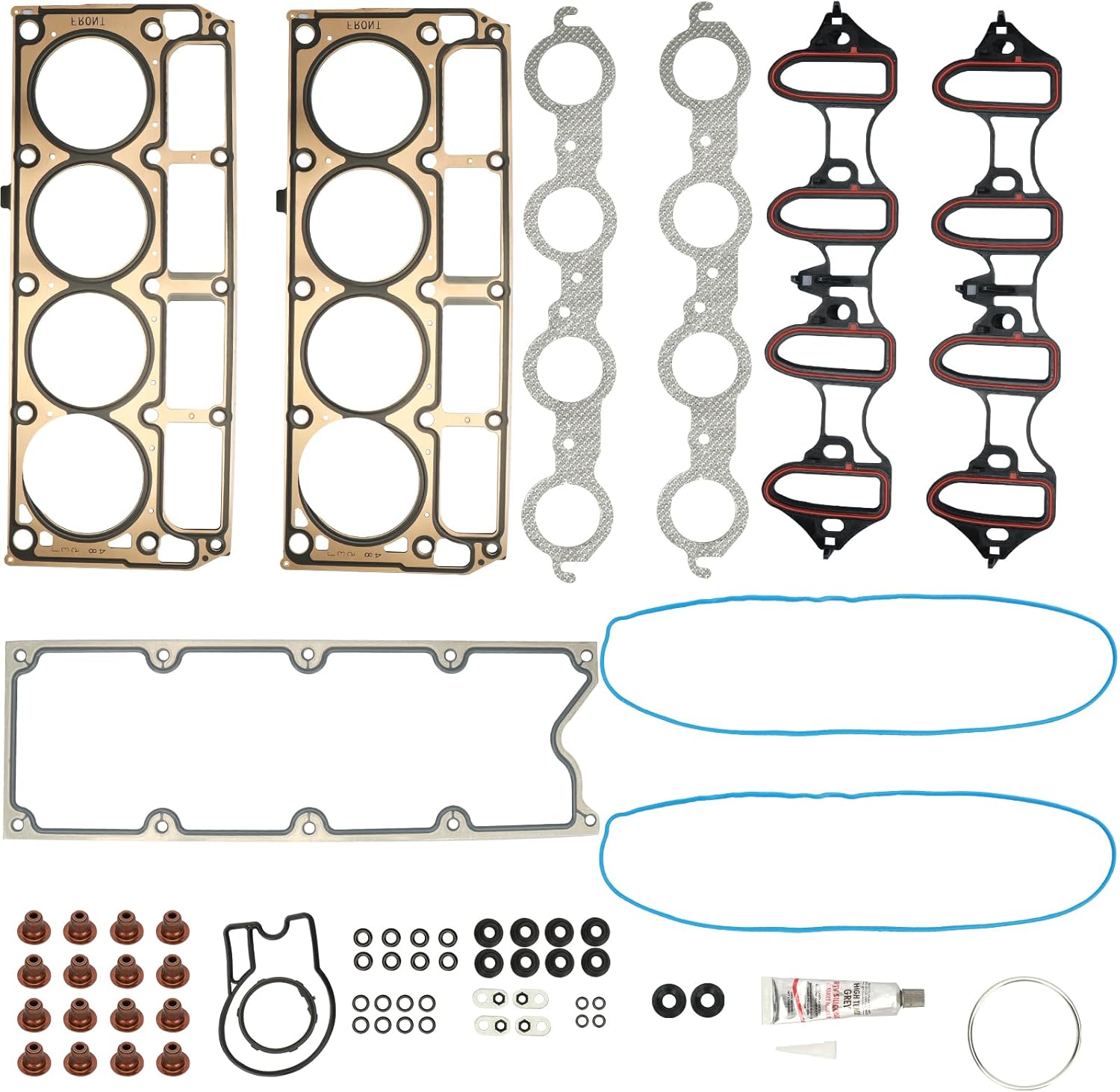 HS26191PT-1 Cylinder Head Gasket Set, fit for Chevy Tahoe/Express/Silverado/Suburban, for GMC Savana/Sierra/Yukon XL 1500 2500 3500, 2002-2011 for Hummer H3/ H3T, 5.3L OHV 4.8L
