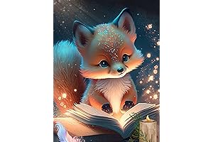 Animals Patterns Paint by Number for Adults Kit On Canvas