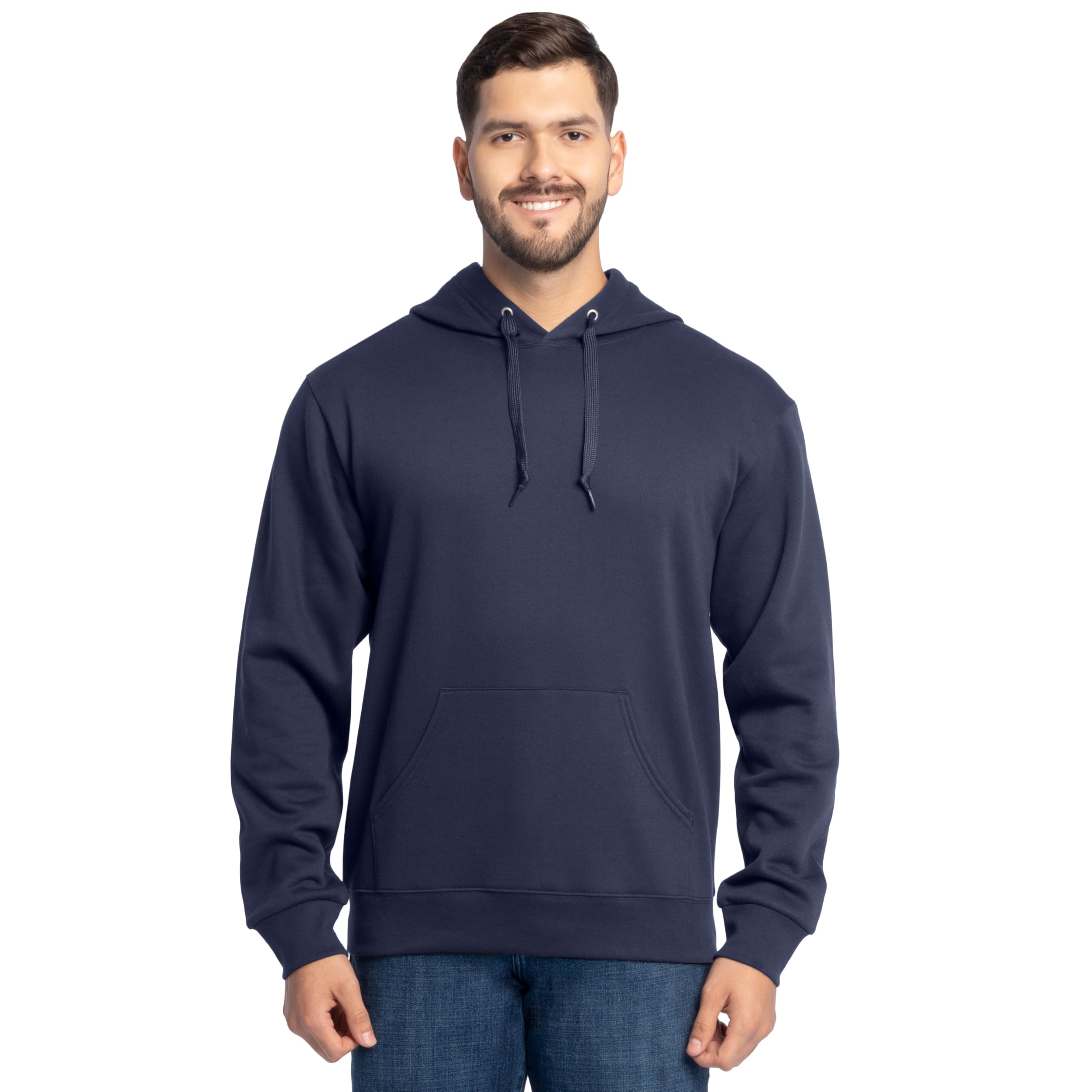 Fruit of the Loom mens Eversoft Fleece Pullover Hooded Sweatshirt, Moisture Wicking & Breathable