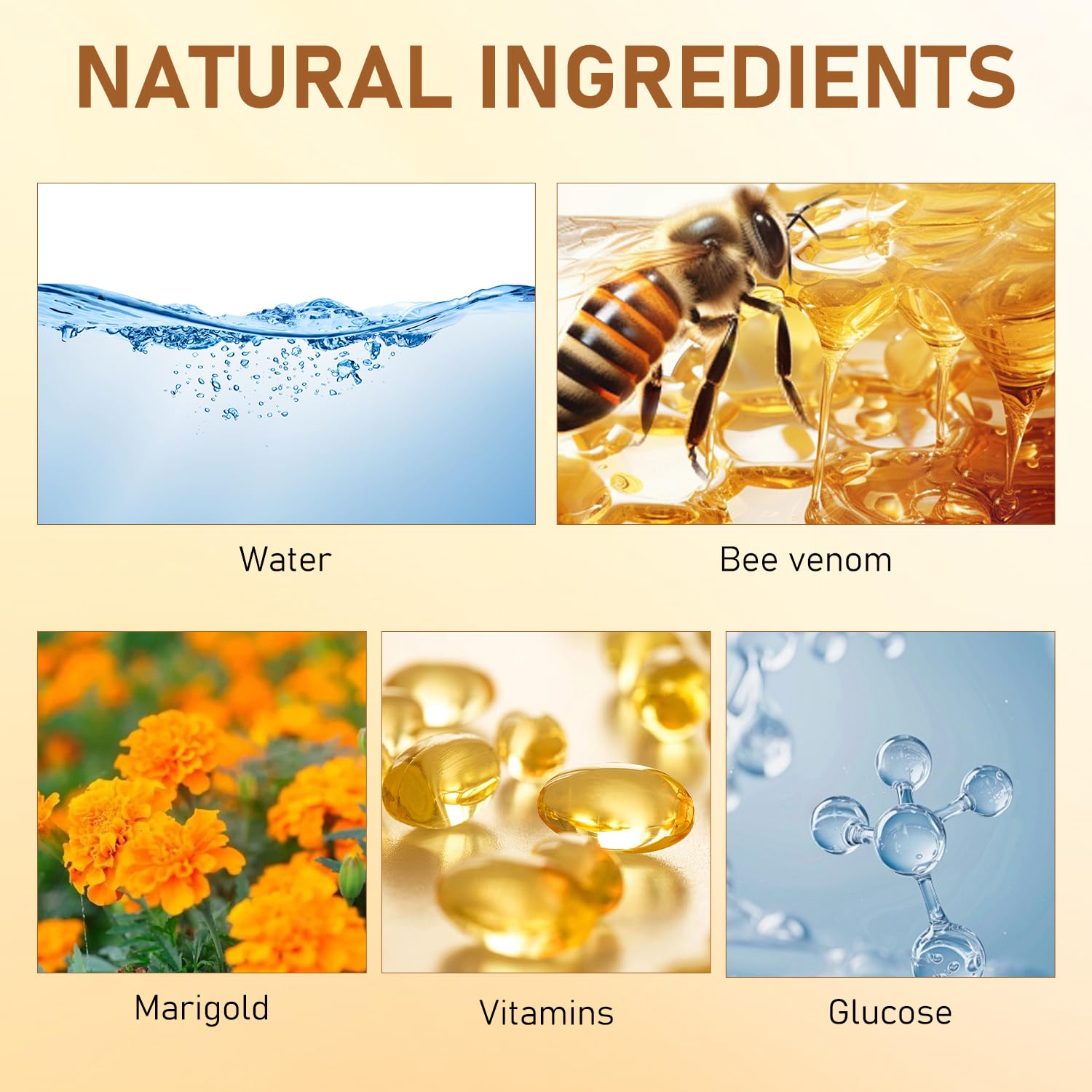 Bee Venom Relief Bone Healing Cream, Professional Bee Venom Cream, Knee, Hands, Neck, Feet, for All Skin Types (2 Bottle) - Image 6