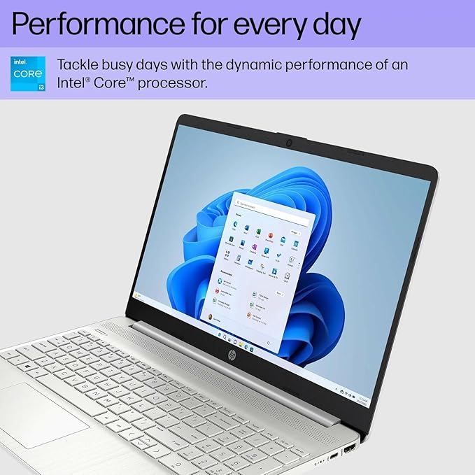 HP 15 Laptop 15.6" FHD Intel Core i3 16GB RAM 1TB SSD Win 11 Pro miniatura 3
