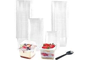 Envases Plásticos Desechables para Postres