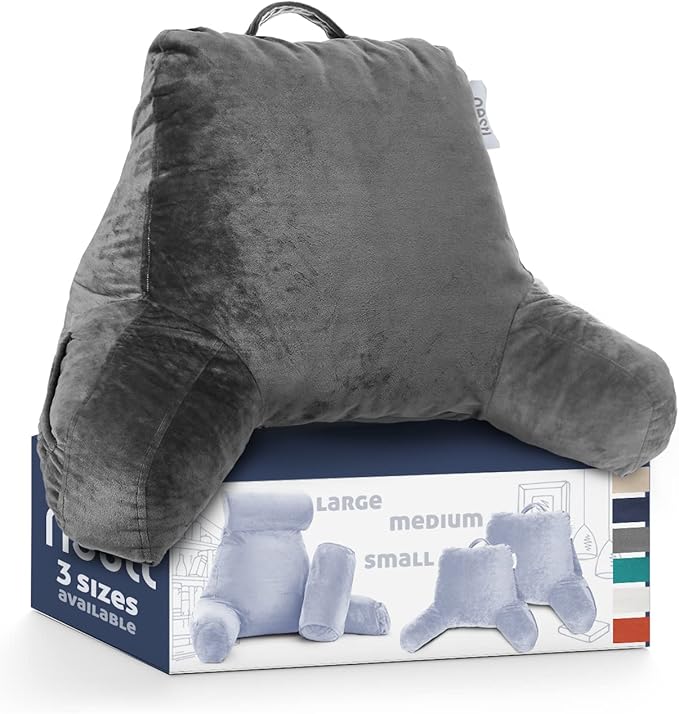 Nestl Reading Pillow for Kids, Small Bed Pillow, Back