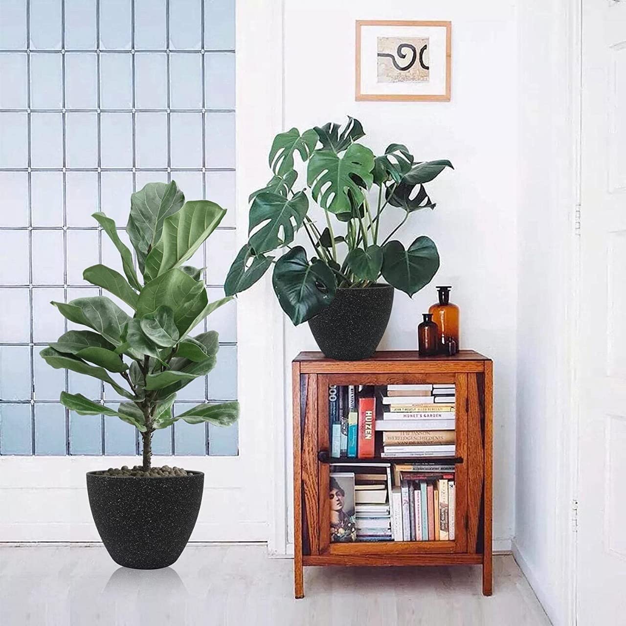 Garden Art Fiber Pot Durable and Unbreakable GA-38C-038 | Light Weight Planter for Indoor and Outdoor All Kind of Big Ornamental Plant for Vibrant Home an Garden (29x22cm) 4