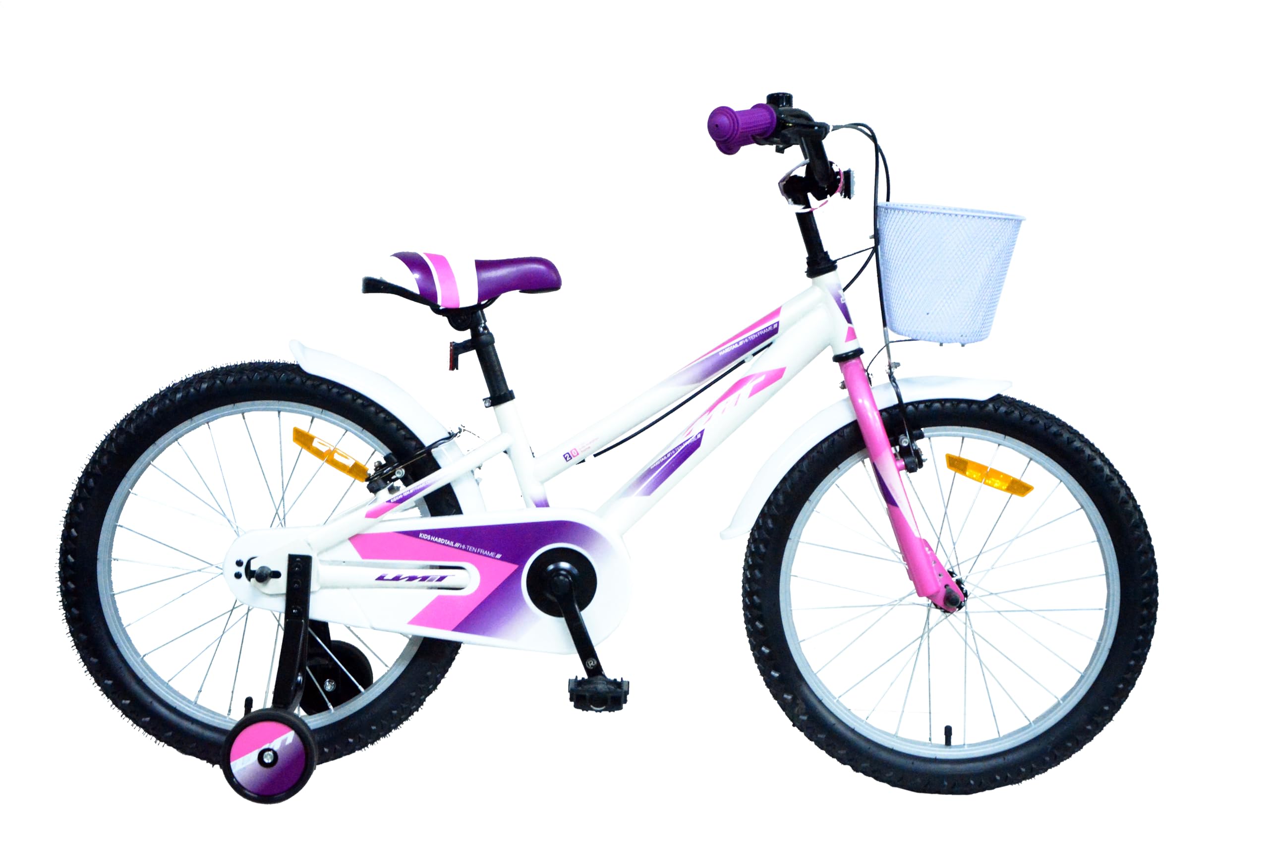 Bicicleta 20 Pulgadas niña | Bicicleta niña 6-9 años + Frenos V-Break + Estabilizadores + Cuadro Acero | Segura y Resistente