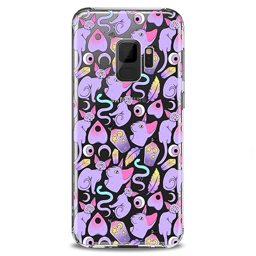 Miniatura 9 de Funda compatible con Samsung S24 S23 FE S22 Plus S21 Ultra S20+ S10 Note 20 S10e S9 Tarot Cards Flexible Ligero Diseño Spooky Witchcraft Clear Magic