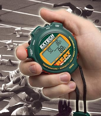 Extech HW30 HeatWatch Humidity and Temperature Stopwatch