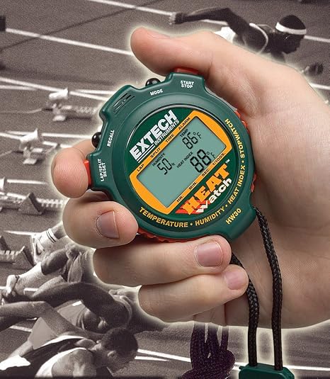Extech HW30 HeatWatch Humidity and Temperature Stopwatch