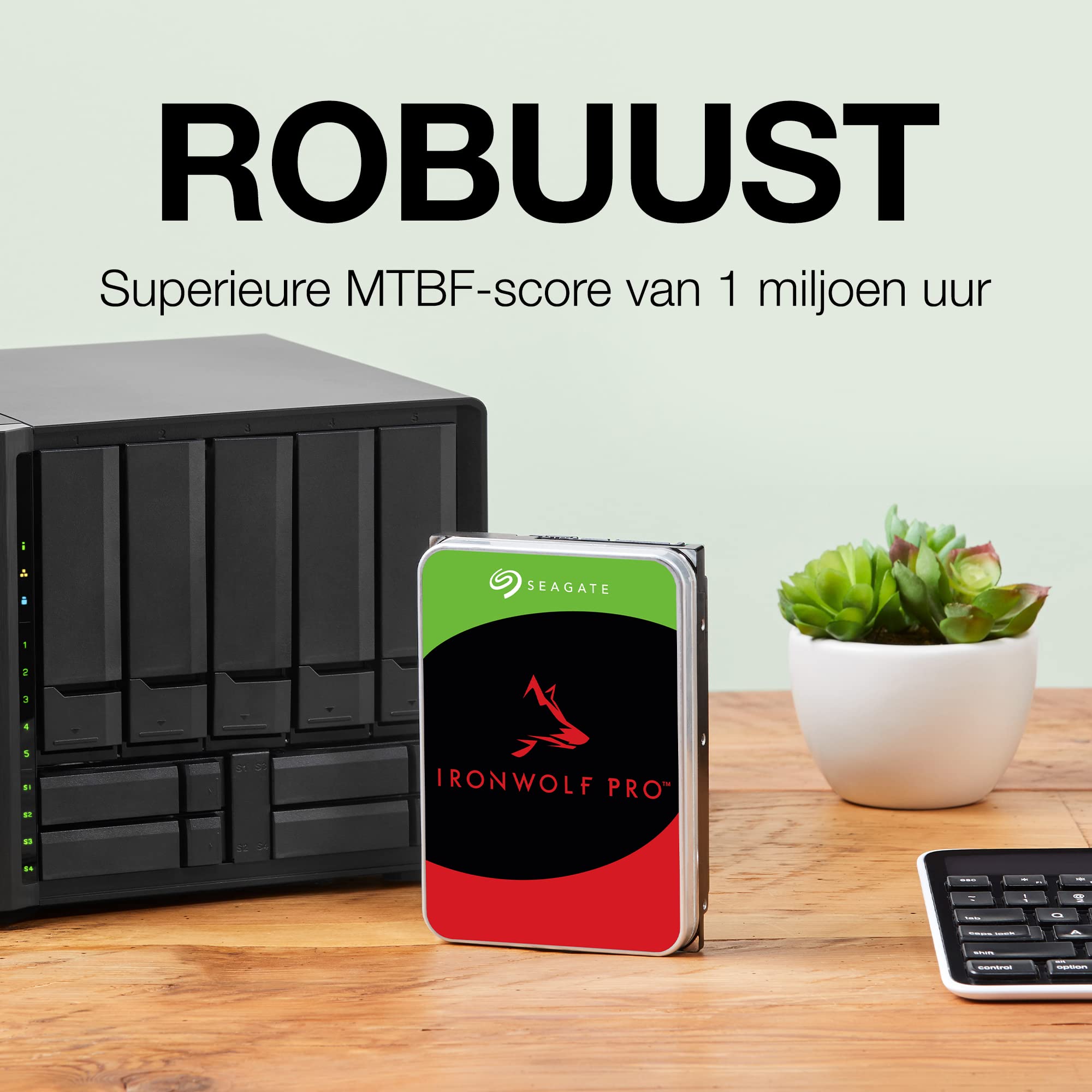 Seagate IronWolf, 10 TB, Interne Harde Schijf, NAS, 3,5