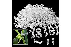 Plant Support Clamps: 100 PCS Tomato Clips for Upright, Healthier Growth