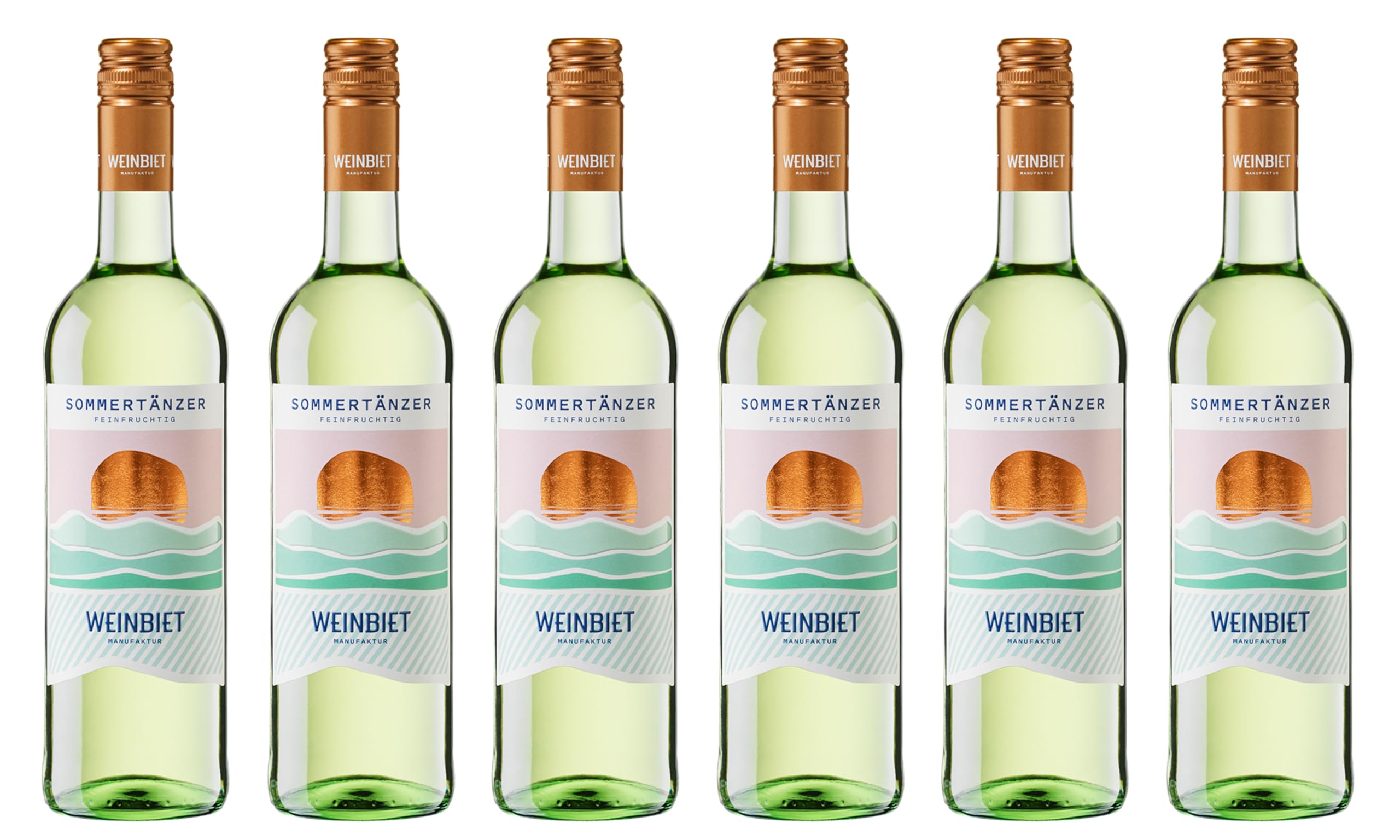 Weinbiet Manufaktur eG Sommertänzer Feinherb Weißwein (6 x 0.75 l)