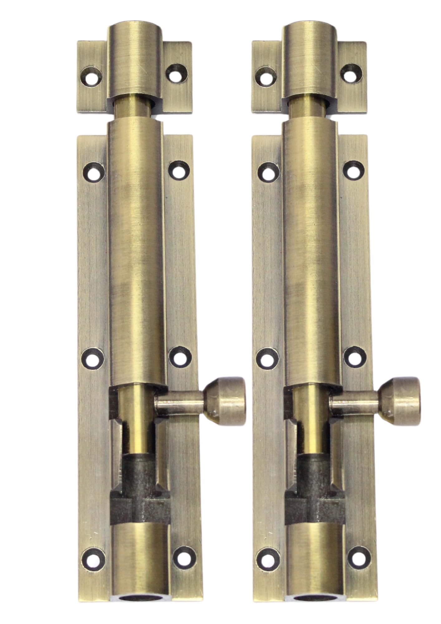 8 inch x 12mm Aluminium Antique Tower Bolt for Doors | Antique Finish | Pack of 4 | Heavy Duty Tower Bolt with Steel Rod | Premium and Antique Look (B0C6Y3BFCC) Amazon Price History, Amazon Price Tracker