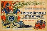 PostersAndCo ™ Pompiers Concours 1900 Rwwz Poster/Reproduction HQ 40x60cm d'une Affiche Vintage/Ancienne