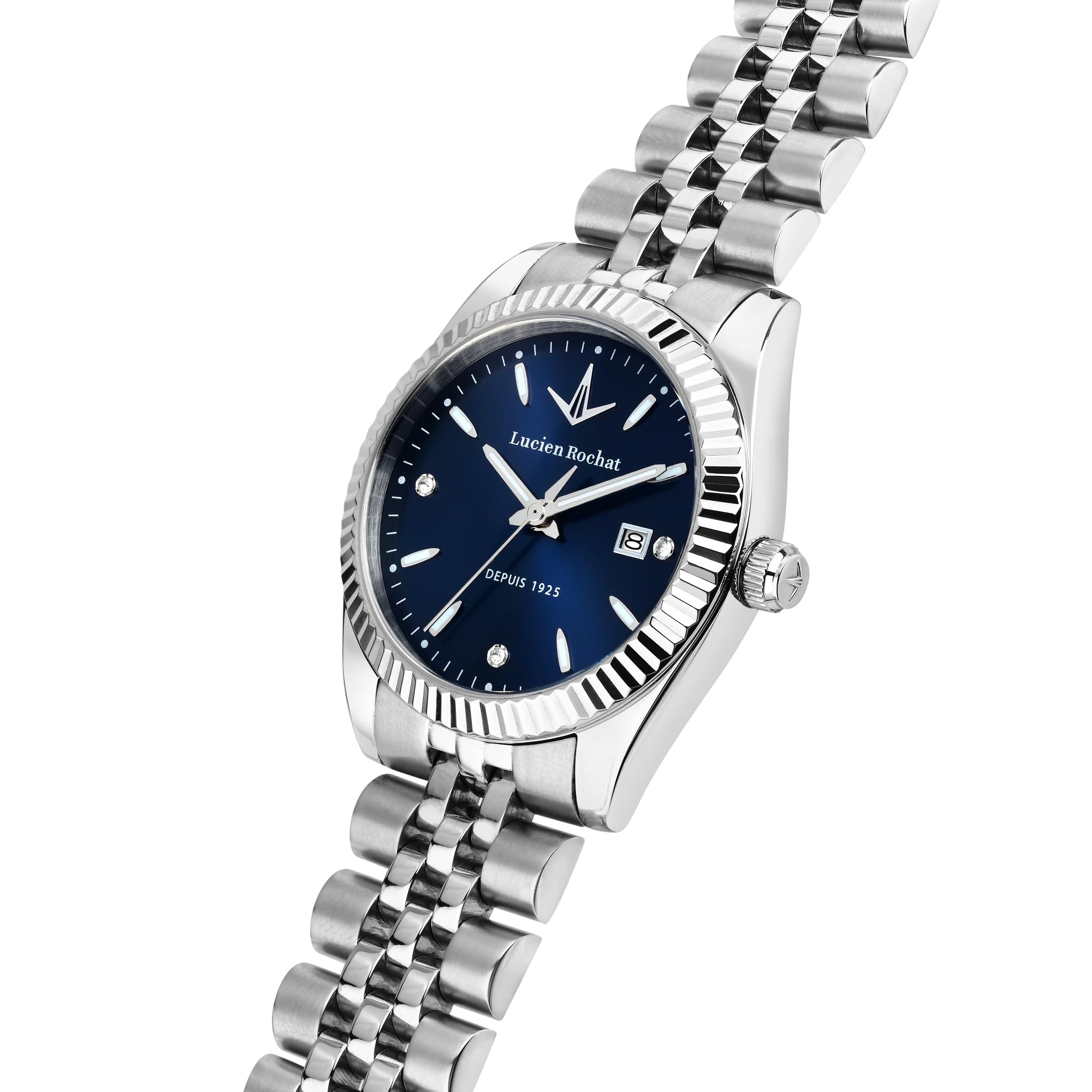 LUCIEN ROCHAT Orologio Donna, Tempo, Data, Analogico, 31 mm, Collezione BIENNE - R0453124502