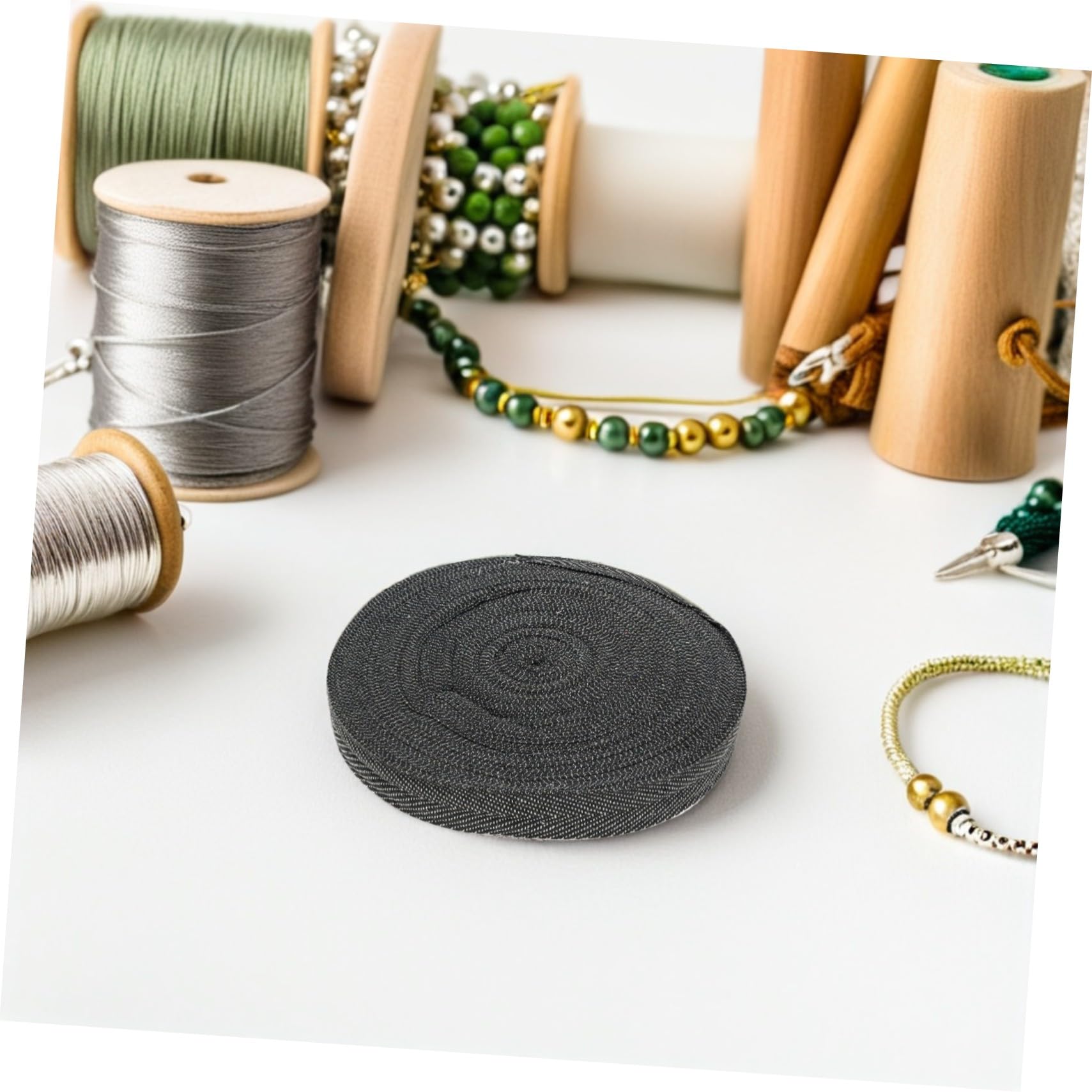 NUOBESTY Ruban de Reliure pour Tapis en Coton Polyester, Bordure de Tapis
