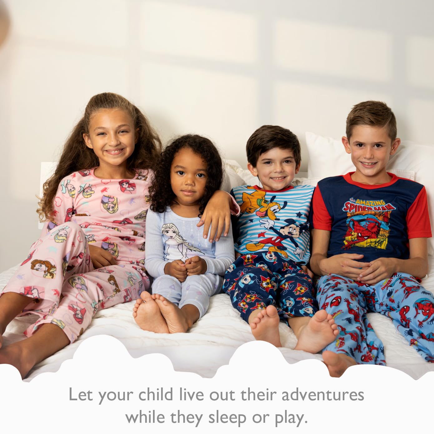 Star Wars Set pigiama unisex in cotone, 2 pezzi, morbido e carino per bambini (confezione da 60)