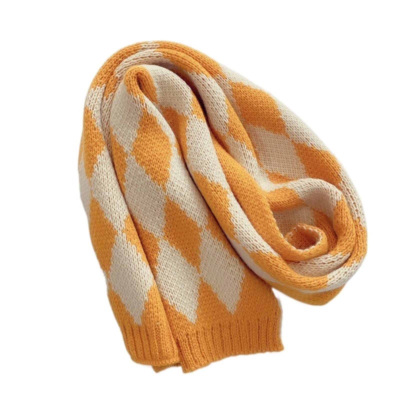 Scarfs for Women Knitted Scarf Winter Girl Long Scarf Girl Scarf Winter Warm Must-have-image-23