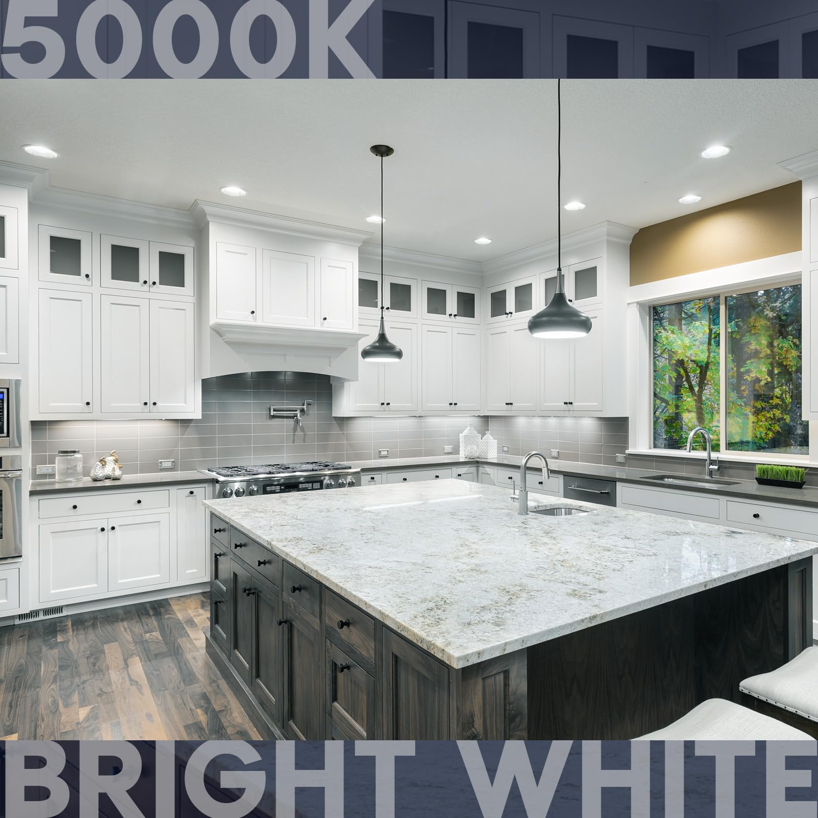 luxrite BR20 bombilla LED, 6,5 W (equivalente a 45 W), 2700 K blanco cálido, Energy Star, intensidad regulable LED foco bombilla, 460 lúmenes, UL Listed, húmedo nominal, E26 Base