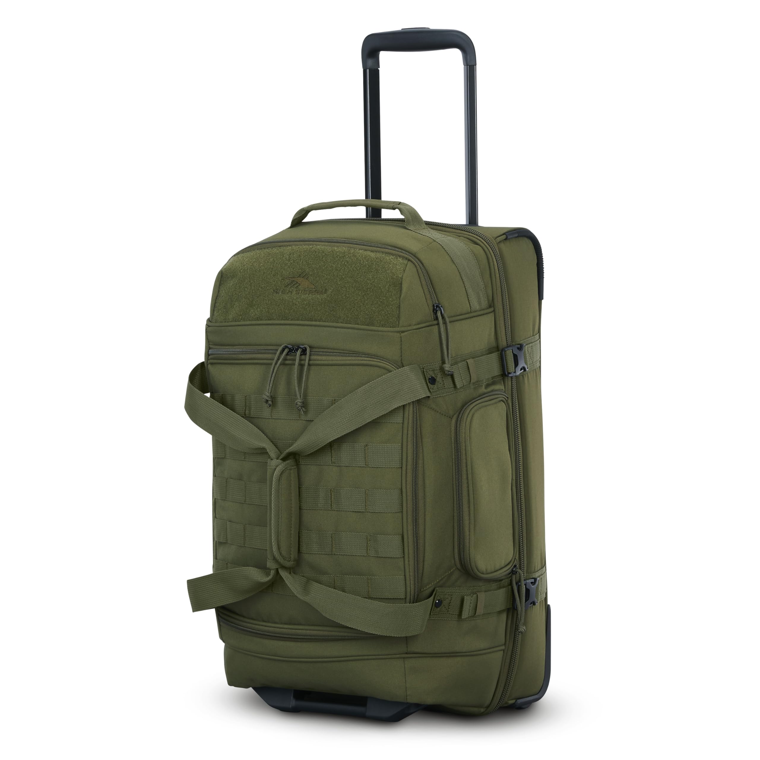 Amazon.com: High Sierra Pathsetter Wheeled Carry-On Duffle - Moss