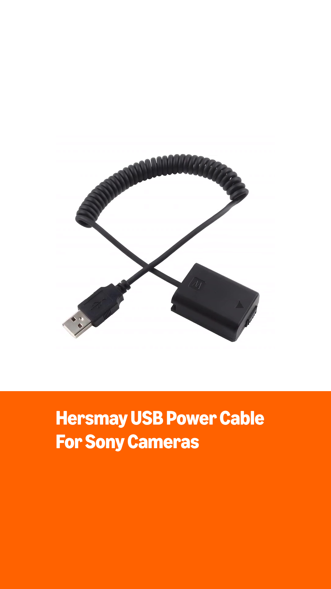 Amazon.com : Hersmay USB Power Cable for Decoded NP-FW50 Dummy
