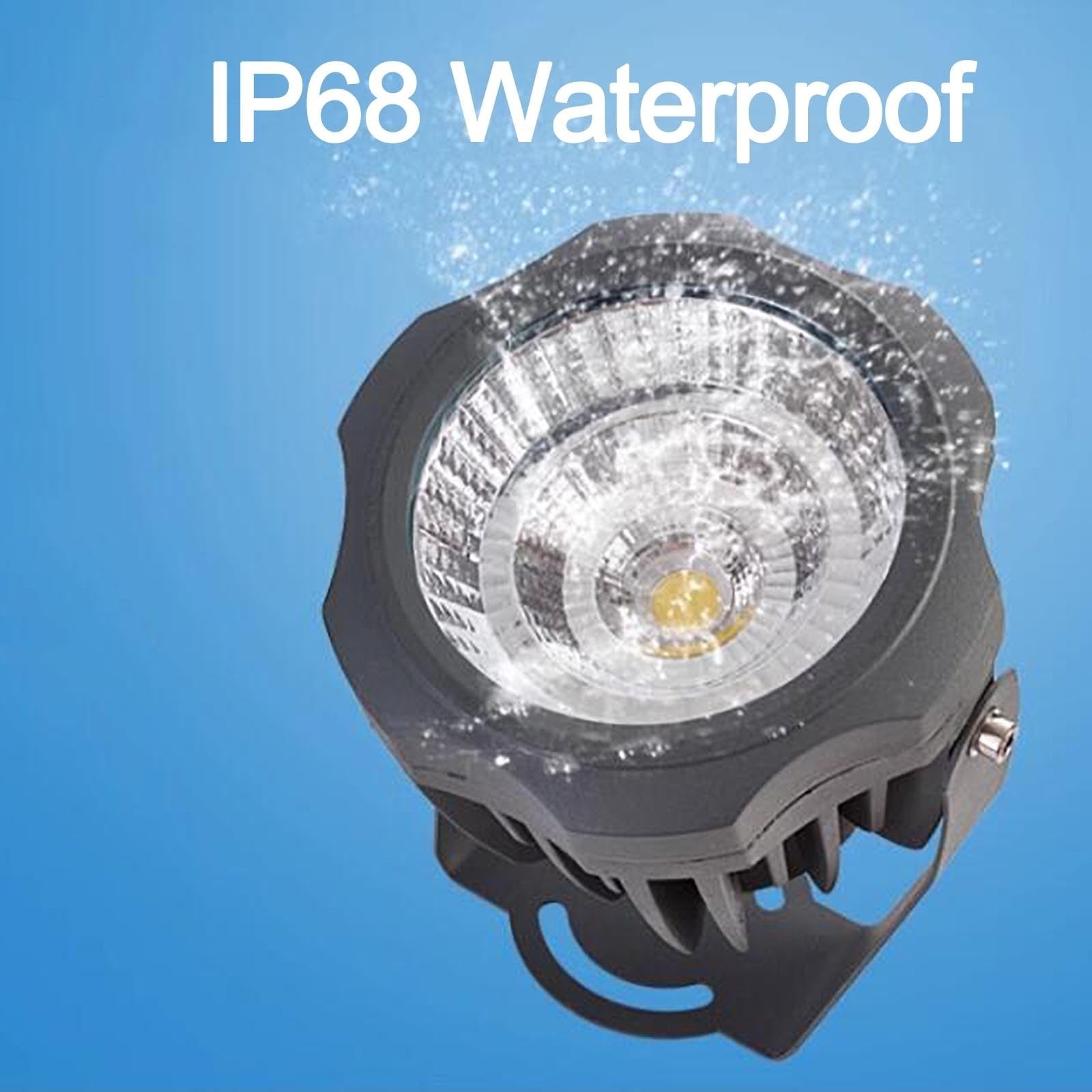 Reflektor LED z wąską wiązką, oświetlenie LED, oświetlenie drzewa, COB AC85-265V, wodoszczelne, zewnętrzne oświetlenie krajobrazowe, IP65, oświetlenie ogrodowe, willi, podwórka, trawnik (bl
