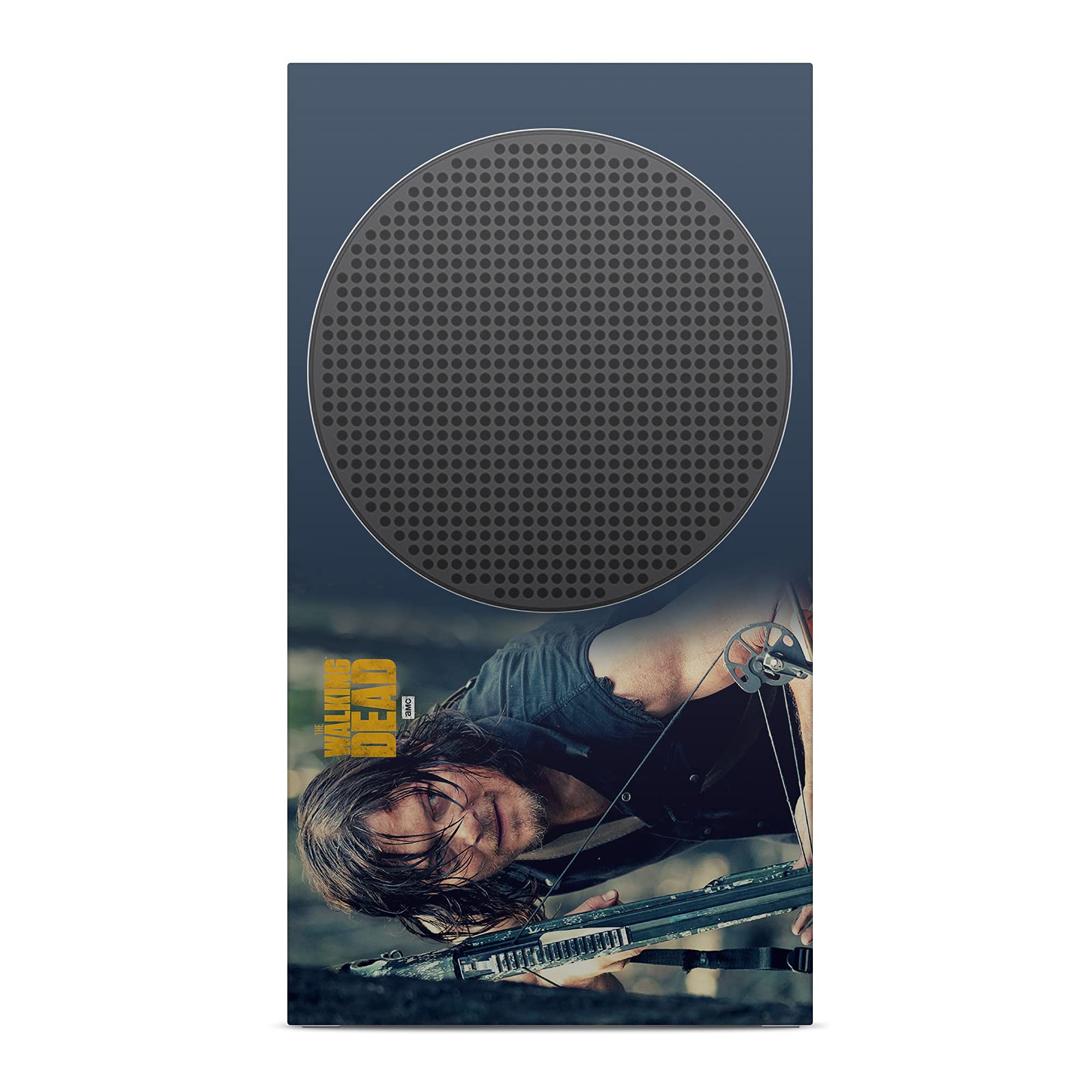 Head Case Designs Daryl Action d'épier Daryl Dixon Graphiques Vinyle Autocollant De Jeu Peau Autocollant Couverture Compatible avec Xbox Series S Console and Controller Bundle