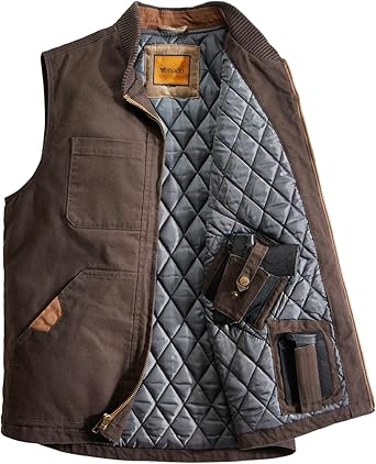 Venado Vest zipper-closure 100 cotton lightweight concealment holster vest