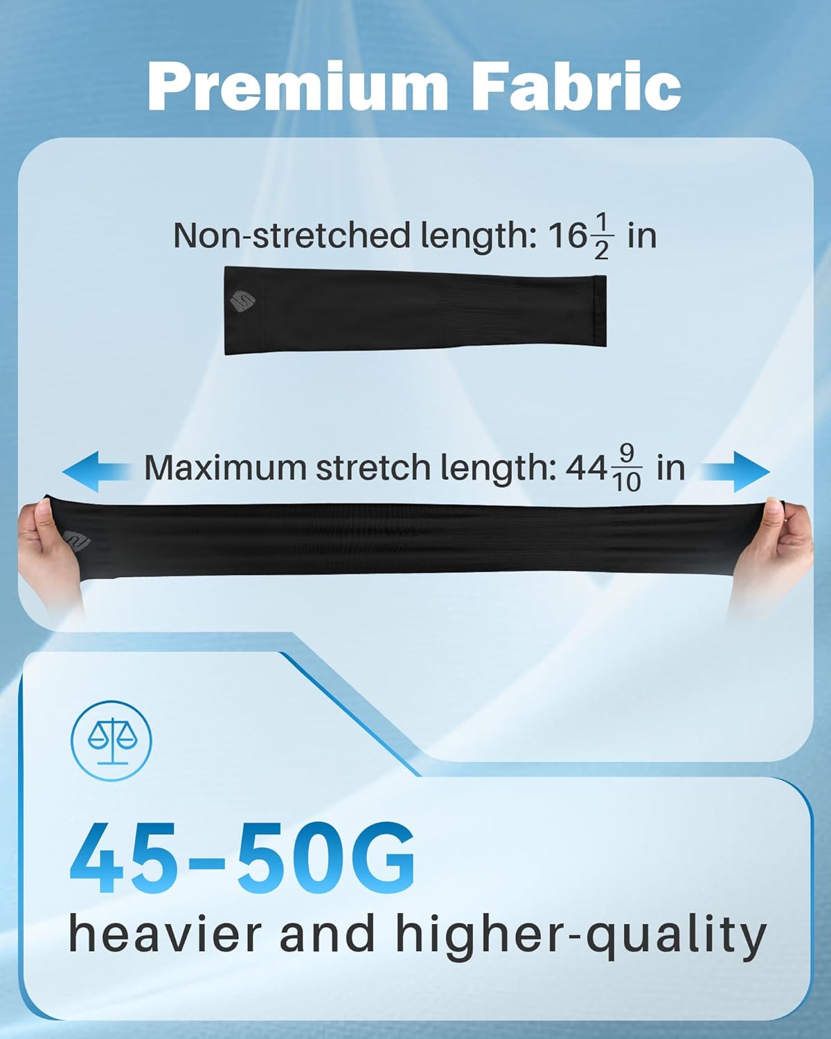 Arm Sleeves for Men Women UV Sun Protection Compression Arm Warmer Tattoo Cover Up, Sports Golf Cooling Sleeves - Image 5