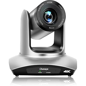 Chameye 4 K PTZ Camera 20x Optical Zoom with HDMI USB 3.0 Plug and Play LAN PoE for Video Conference Live Worship Live Events Concert YouTube OBS vMix Live Streaming C420