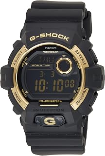 RELÓGIO CASIO G-SHOCK MASCULINO PRETO/DOURADO G-8900GB-1DR