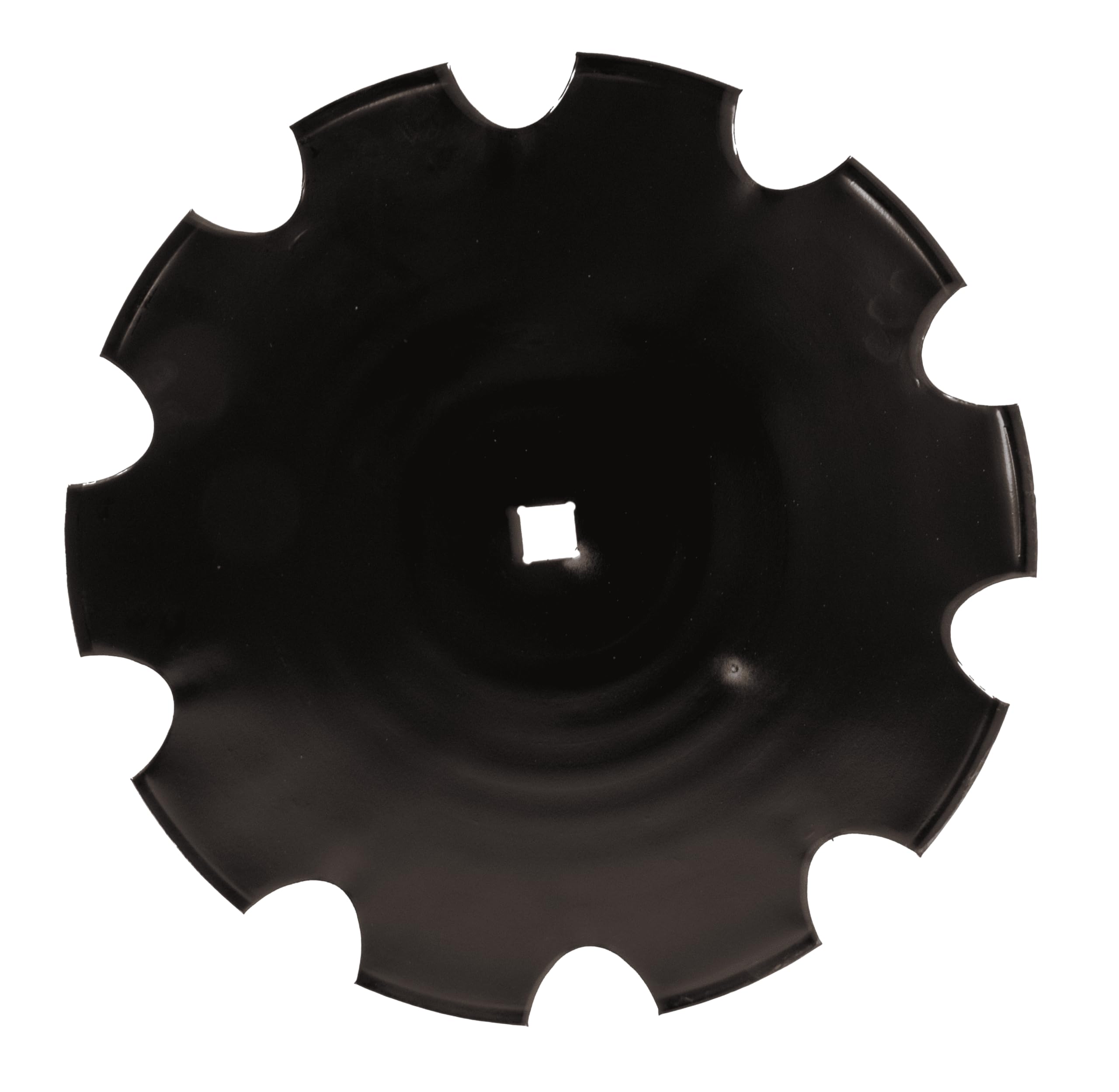 Ama Disco Frangizolle Dentato in Acciaio al Boro – Ø 560 mm, Spessore 4,5 mm, Foro Quadrato 33 mm, Ideale per Lavorazione Agricola