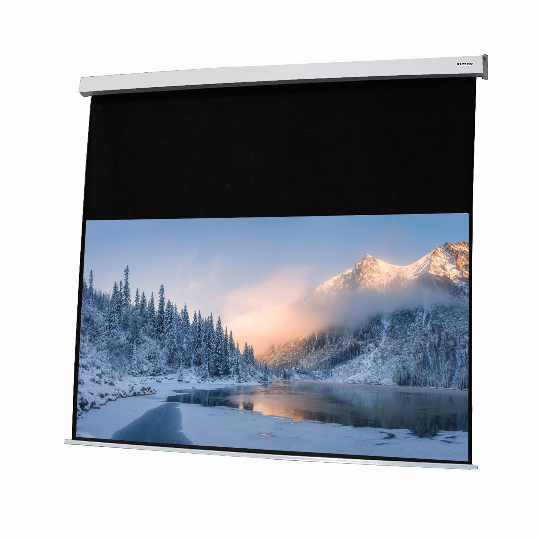 KIMEX 042-3414 Schermo di Proiezione Elettrico 2,20 x 1,24m - Formato 16:9