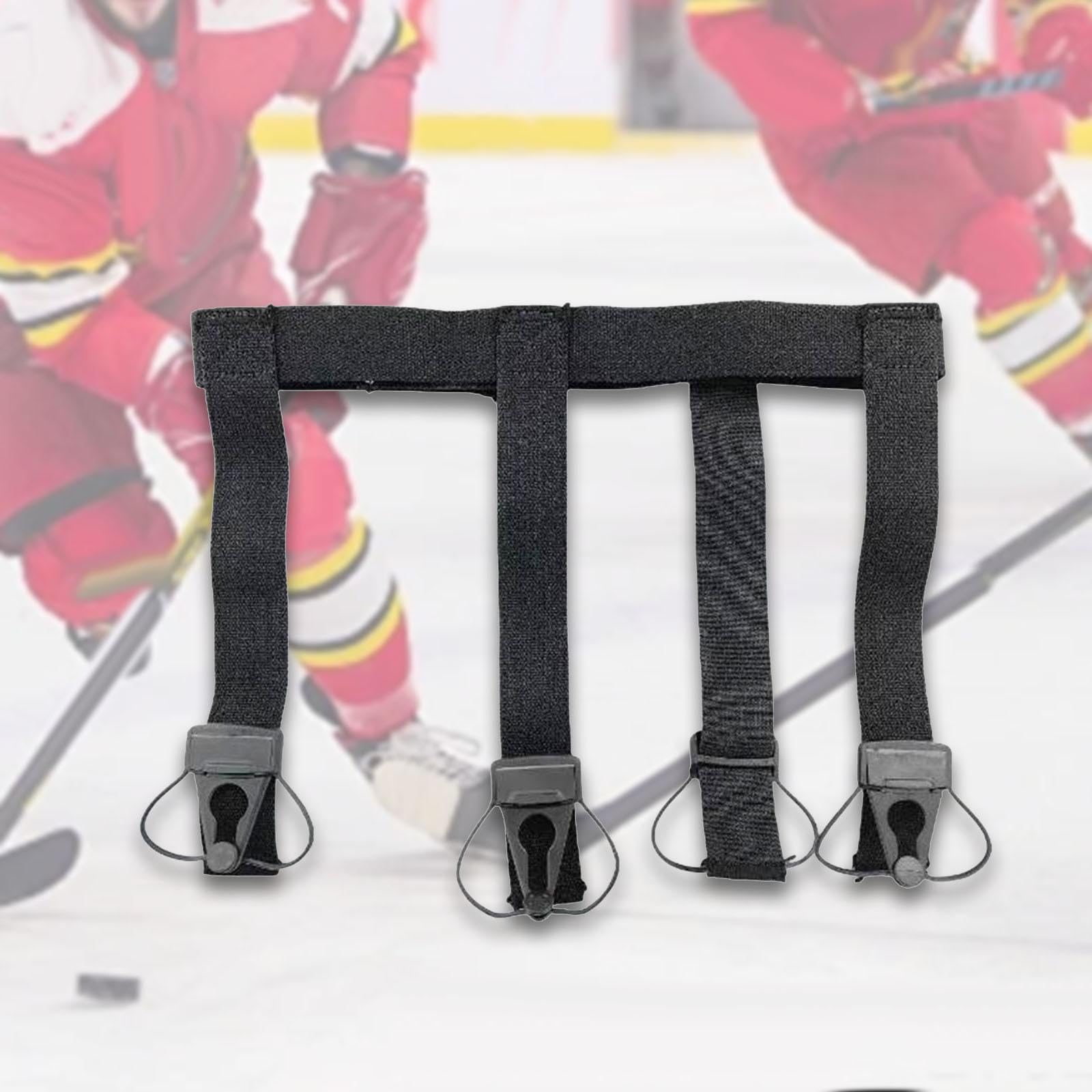 Oshhni Porte-Jarretelles de Hockey, Pantalon d'entraînement de Hockey sur Glace, Pantalon de Protection, Sangles de Soutien pour Le Hockey sur Gazon, pour