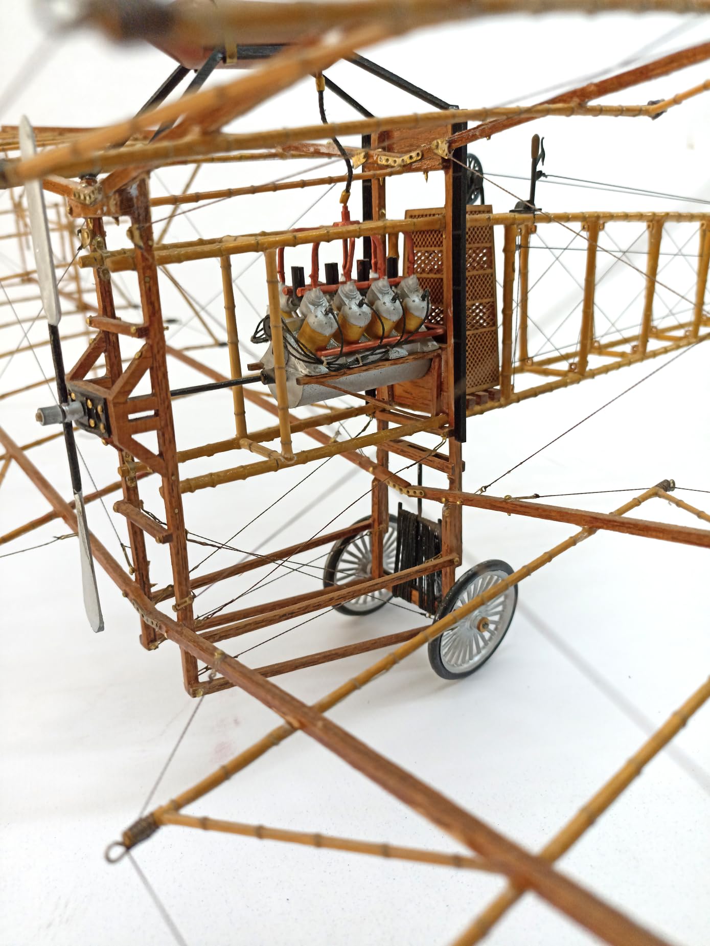 Amazon | Model Airways MA1021 - Santos Dumont 14 Bis 1906 飛行機