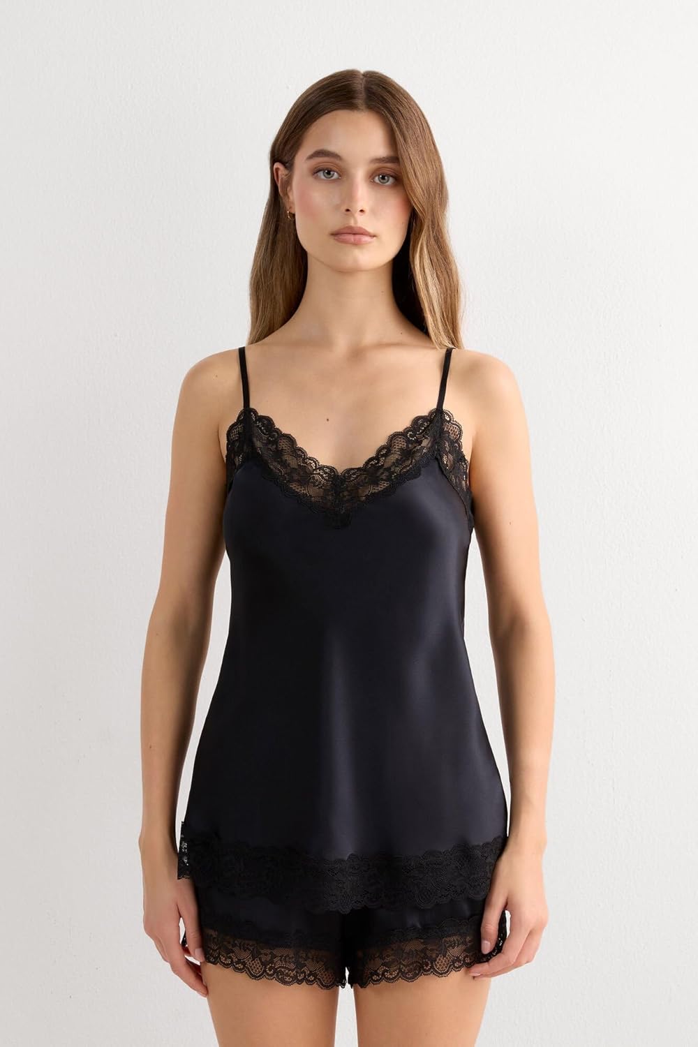 Intimissimi Woman's Lace and Silk Top