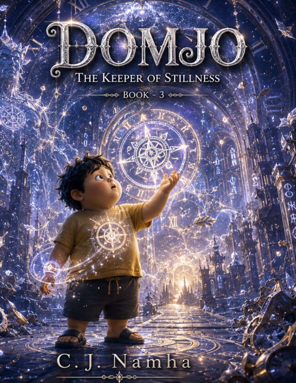 DOMJO: The Keeper of Stillness (Book 3): A Magical Portal Adventure Into the Frozen Realm of Stillness (Domjo the Lazy Hero)