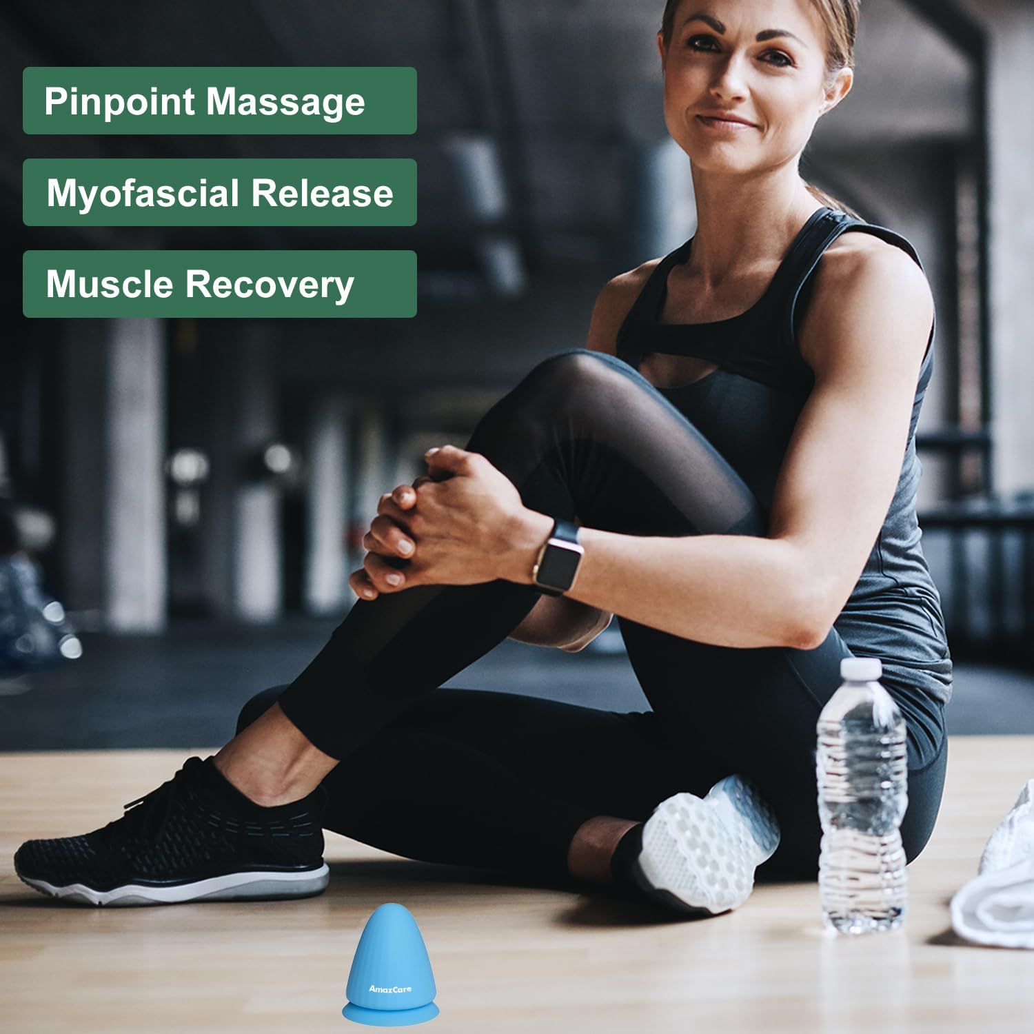 Trigger Point Massage Tool Manual Massage Ball with Suction Cup