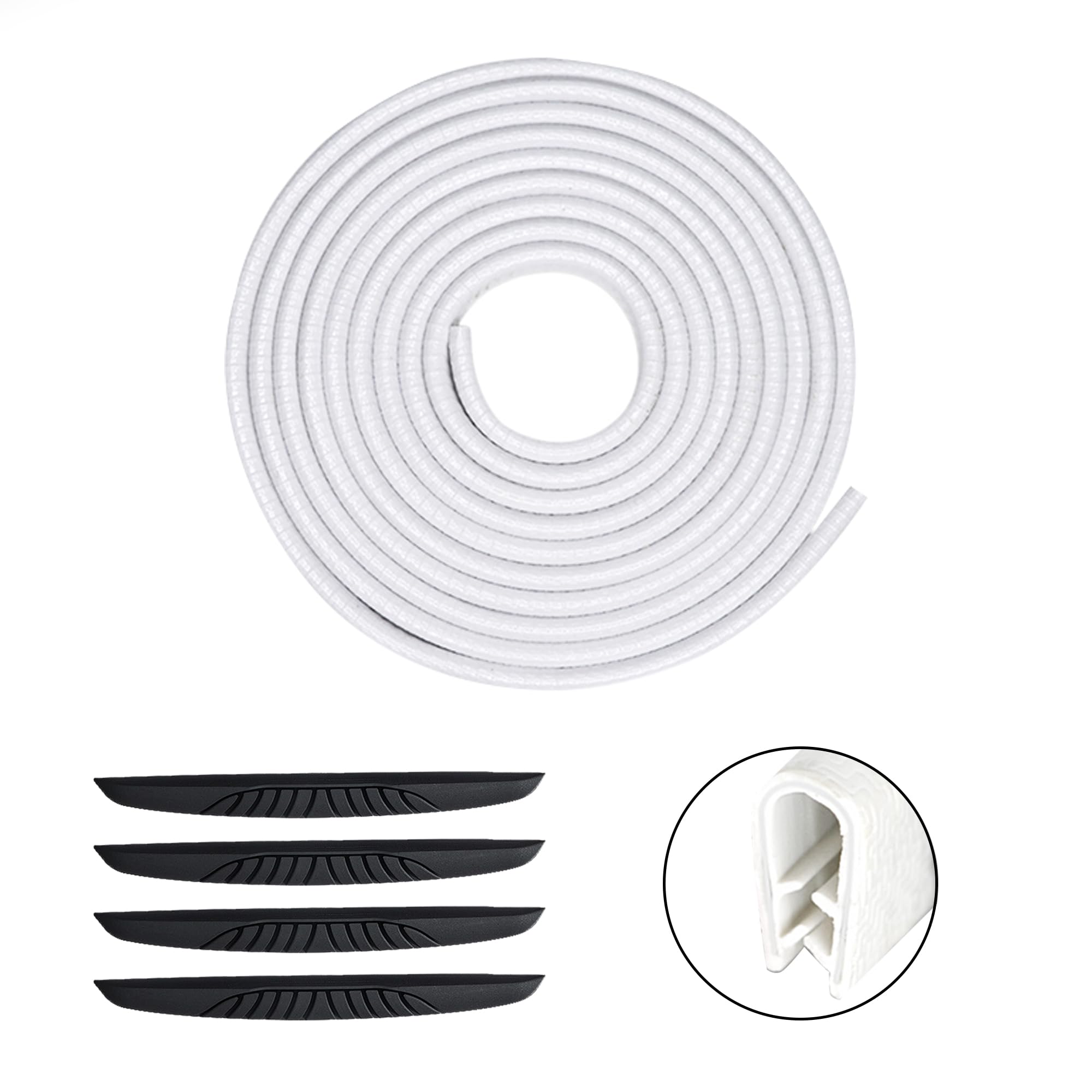 Protection Porte Voiture Dutreg 5m - Joint Caoutchouc Avec Autocollants