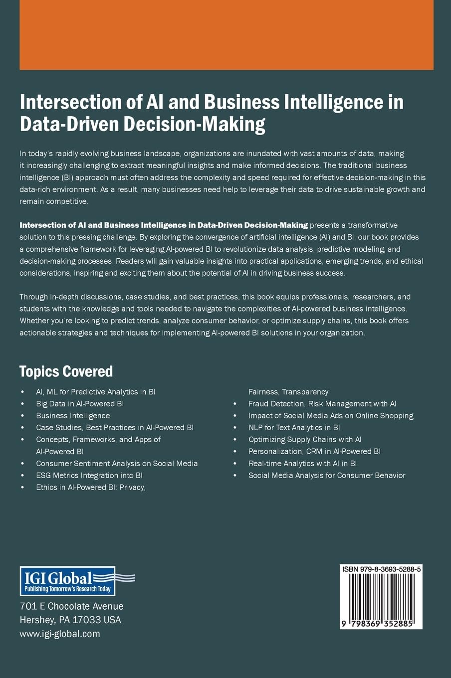 Intersection of AI and Business Intelligence in Data-Driven Decision-Making