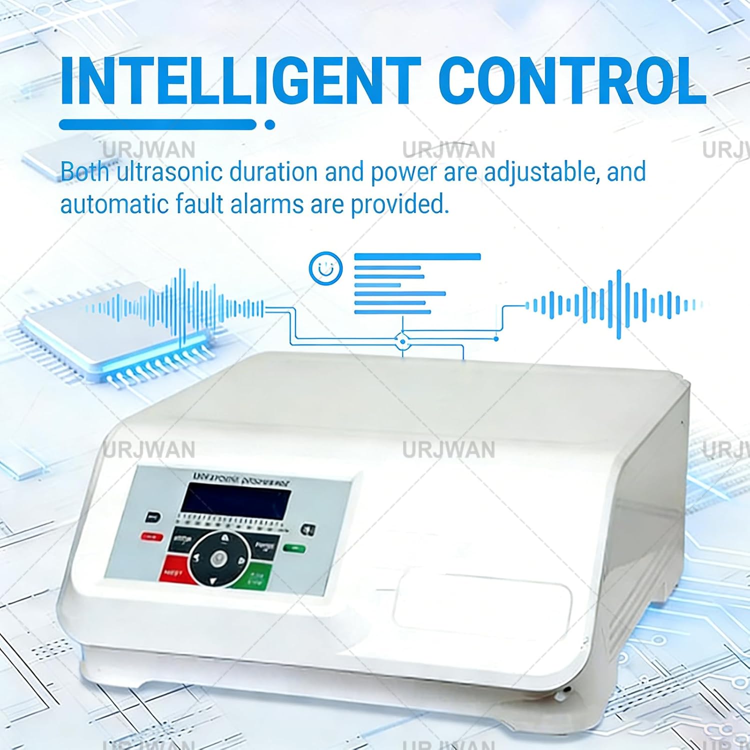 Lab Homogenizer High Speed Disperser Emulsifier Digital Cell Disruptor Mixer with Bracket Stand Stainless Steel Probe for Cosmetic Lotion and Laboratory Research 8mm