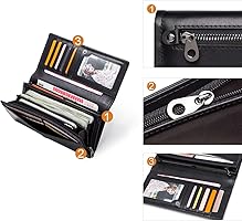 Portafoglio Zip Around In Pelle Di Lusso | Il Ponticelli - Foto 2