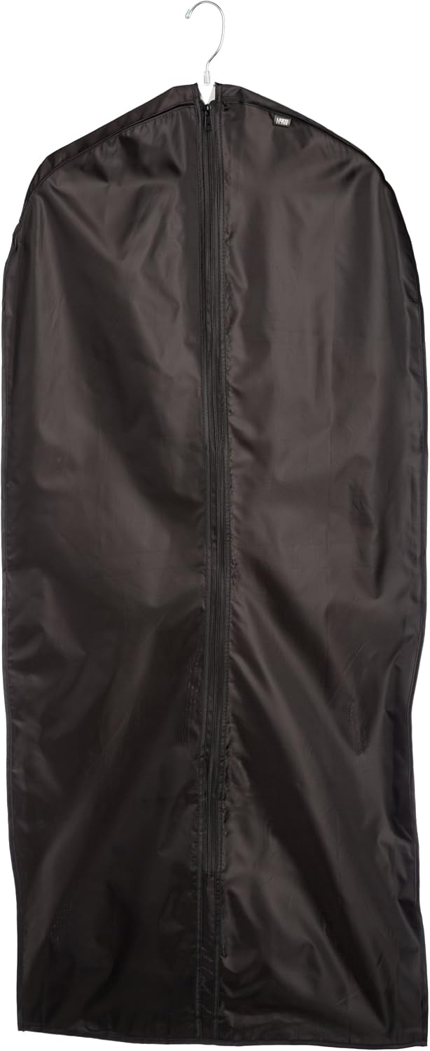 Lewis N. Clark Travel Garment Bag Cover for Airplane, Car, Everyday Use-Heavy-Duty, Lightweight, Water-Resistant, Perfect for Suits, Dresses, or Uniforms, 47” Length, Black, One Size - Image 4