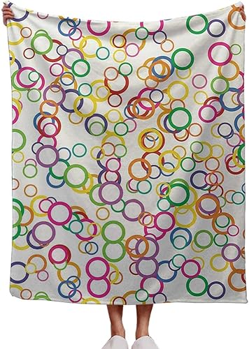 Cobijas para Invierno Rainbow Creative Cozy - Sofá para dormitorio, 40 x 60 pulgadas