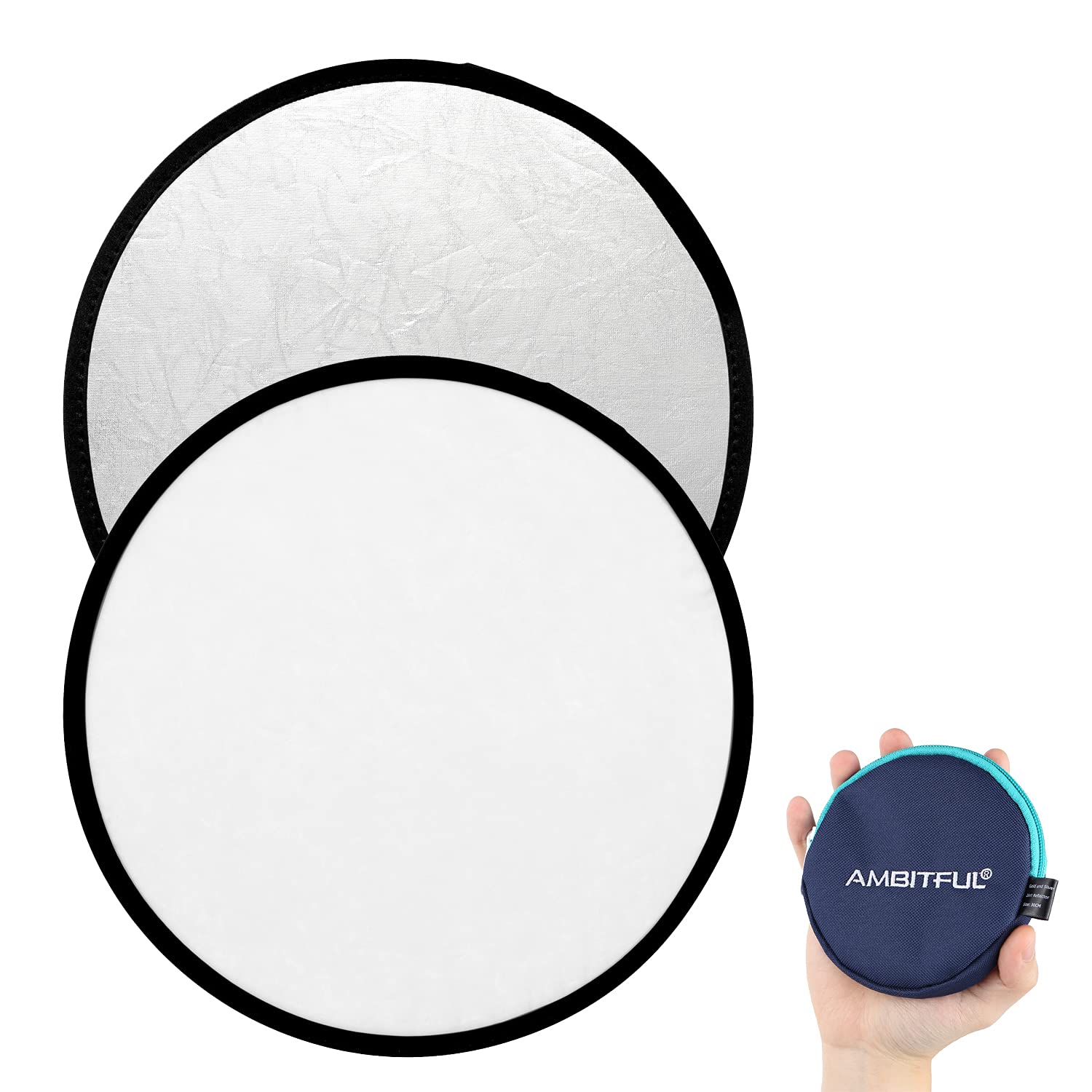 AMBITFUL 30cm REFLECTOR 2-i-1 GOLD SILVER