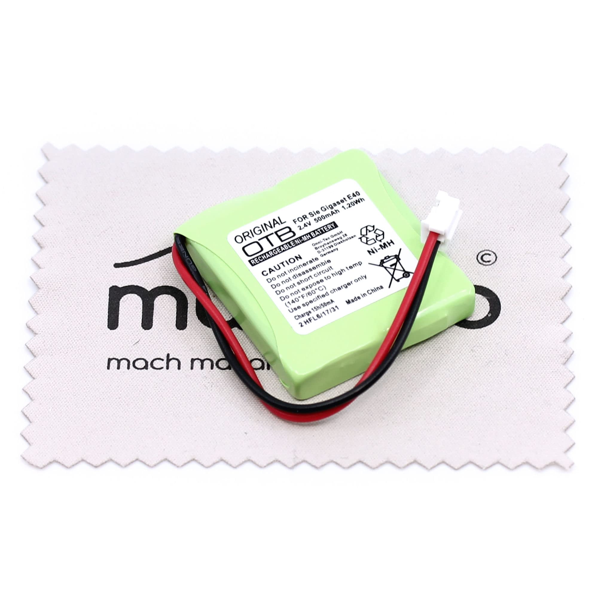 V30145-K1310-X480 RHINO POWER 4.4V 5000mAh Li-Polymer Rechargeable Batteries For Gigaset Gx4 Gx6 With NFC & Wireless Charging - 3