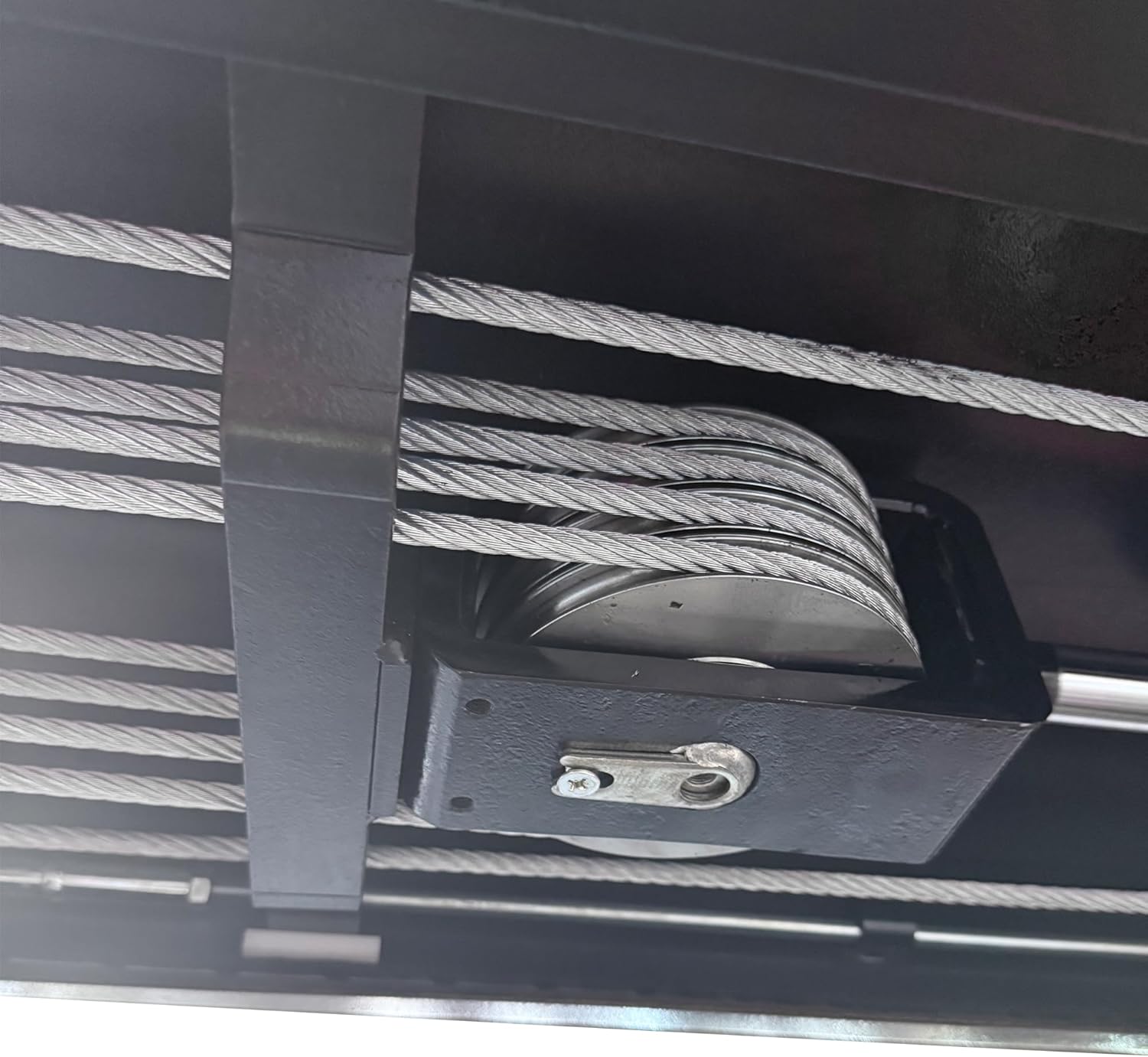 APlusLift Falcon AP-9H-XLT 9000LB Extra Long Extra Wide 4-Post Portable Parking Storage Service Car Lift with Aluminum Ramp / 36 Months Part Replacement